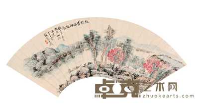 杨葆光 山水 扇面 